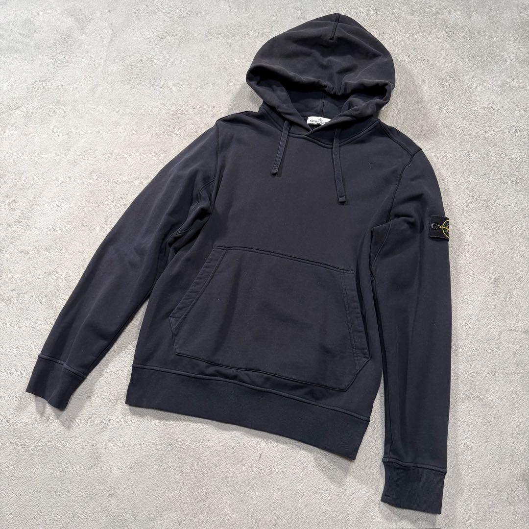 ストーンアイランド　フーディパーカー　ブラック　L 691562820
