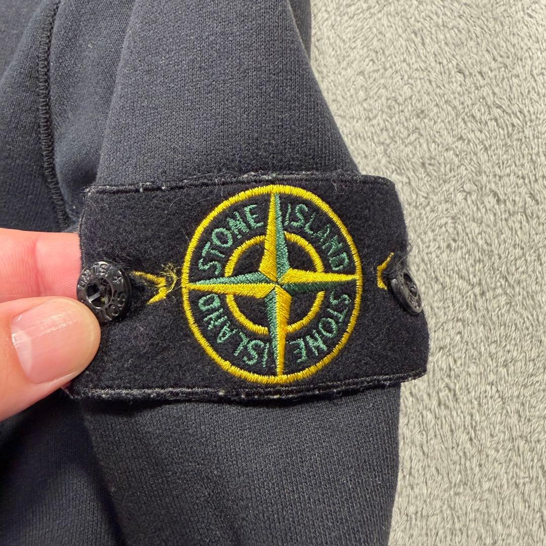 ストーンアイランド　フーディパーカー　ブラック　L 691562820