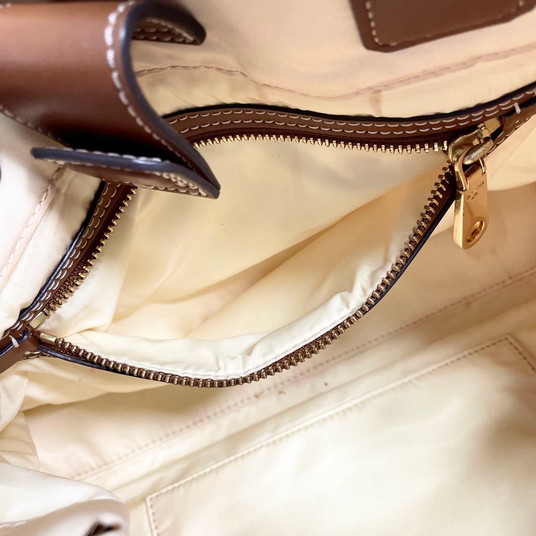 トリーバーチ エラ キャンバス トートバッグ ボタニカル 花柄 大容量 A4可