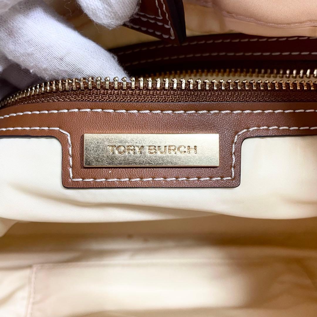 トリーバーチ エラ キャンバス トートバッグ ボタニカル 花柄 大容量 A4可