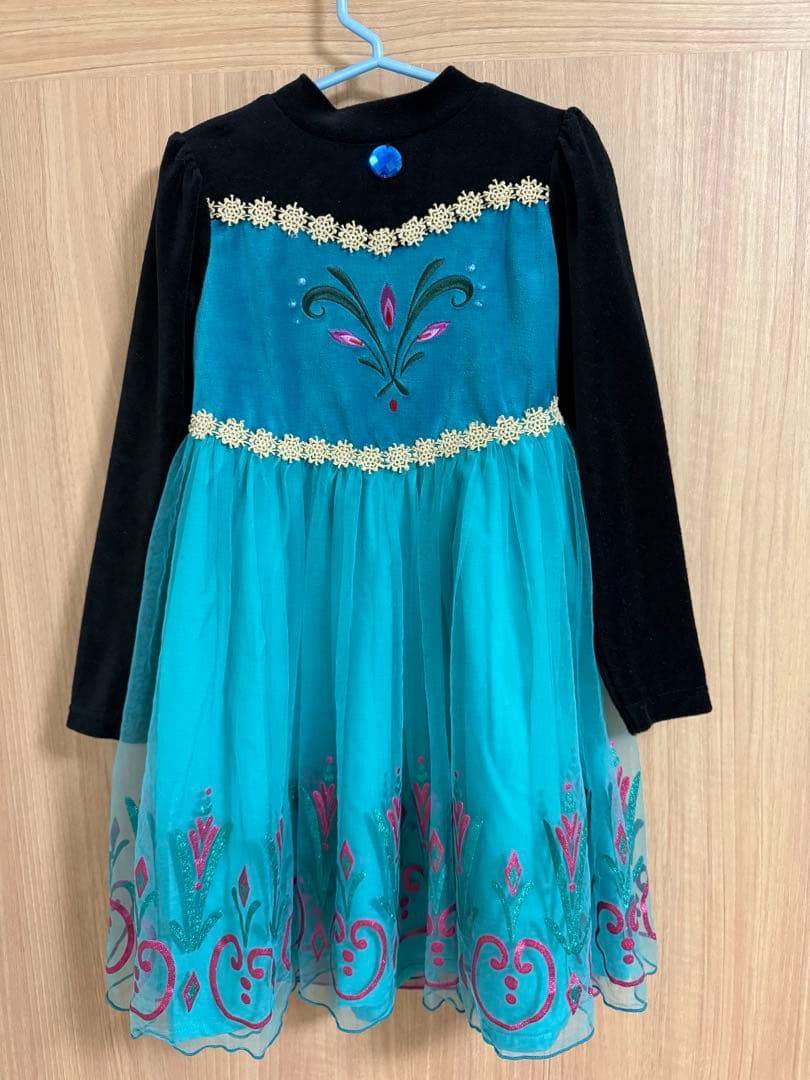 anyFAM なりきりワンピース アナと雪の女王 エルサ 120