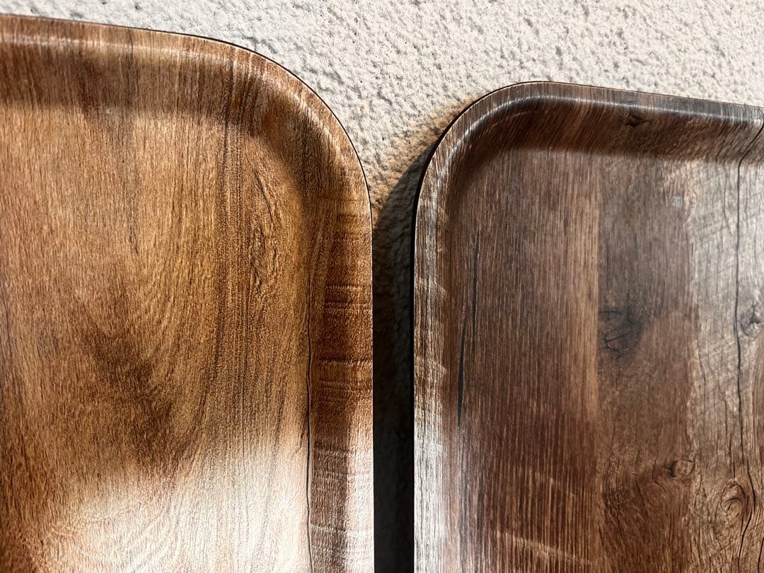 CAMBRO キャンブロ ヴィンテージウッド調トレー 木製トレー 木目調　30枚