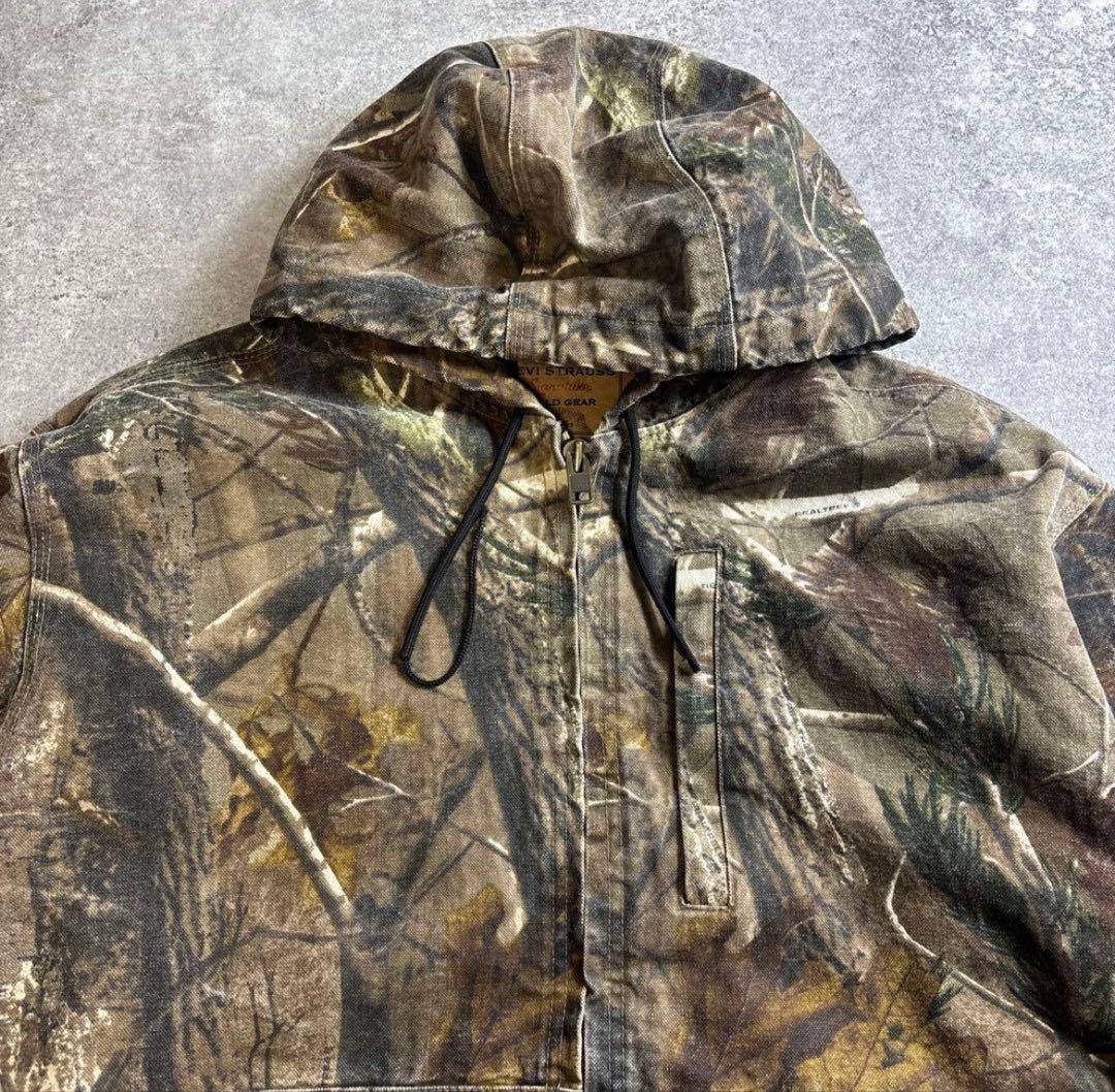 90s リーバイス　リアルツリー　ダックジャケット アクティブジャケット