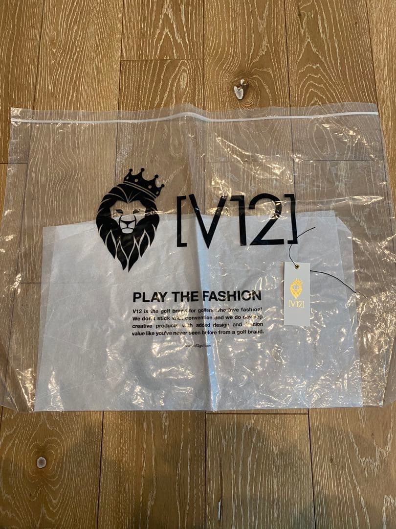 極美品 V12 V TWELVE ゴルフウェア ナイロンジャケット メンズ Ｌ