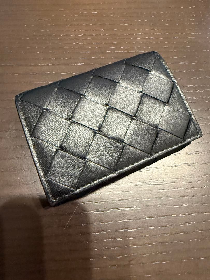 ボッテガヴェネタ 三つ折り財布 ブラック