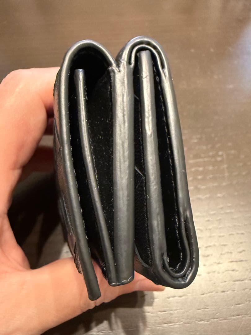 ボッテガヴェネタ 三つ折り財布 ブラック