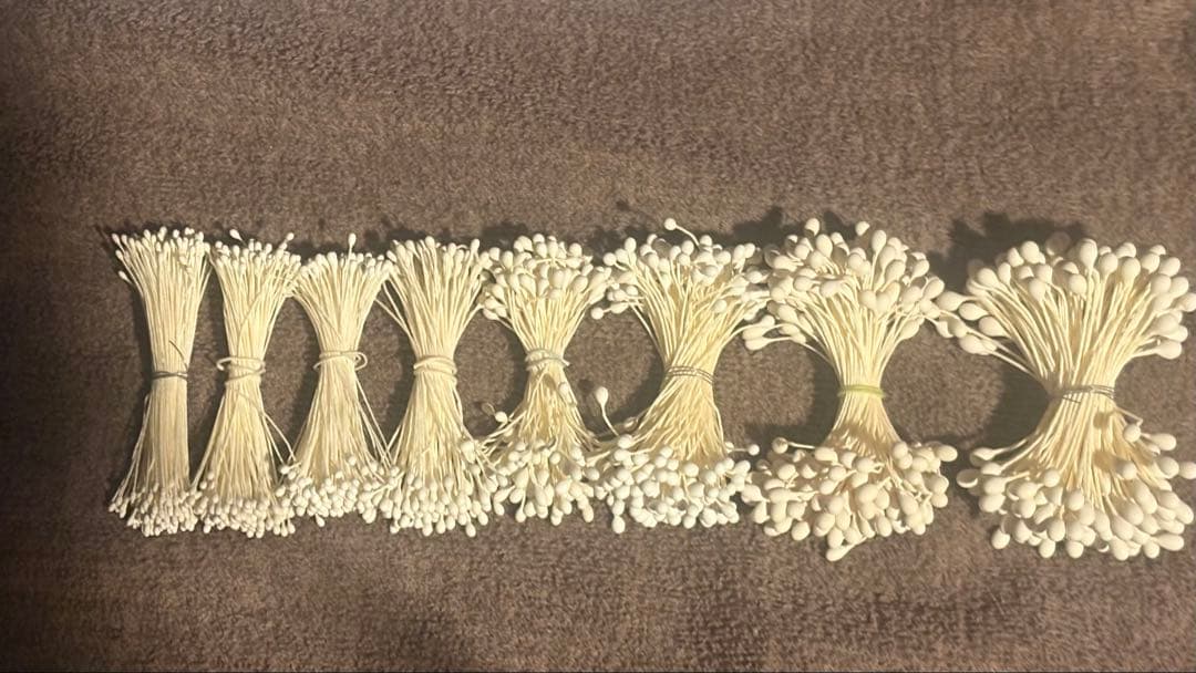 素玉ペップ　花芯　大小8サイズ