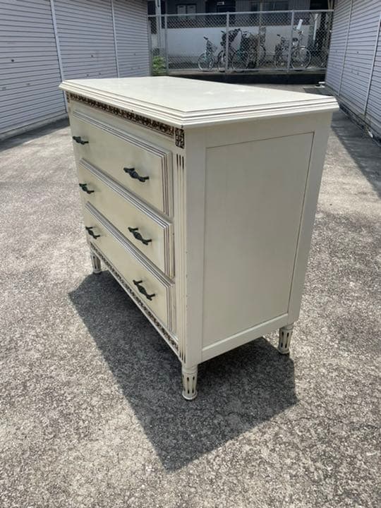 フランスベット　アンティーク　チェスト　マホガニー　洋ルイ16世　コンソール