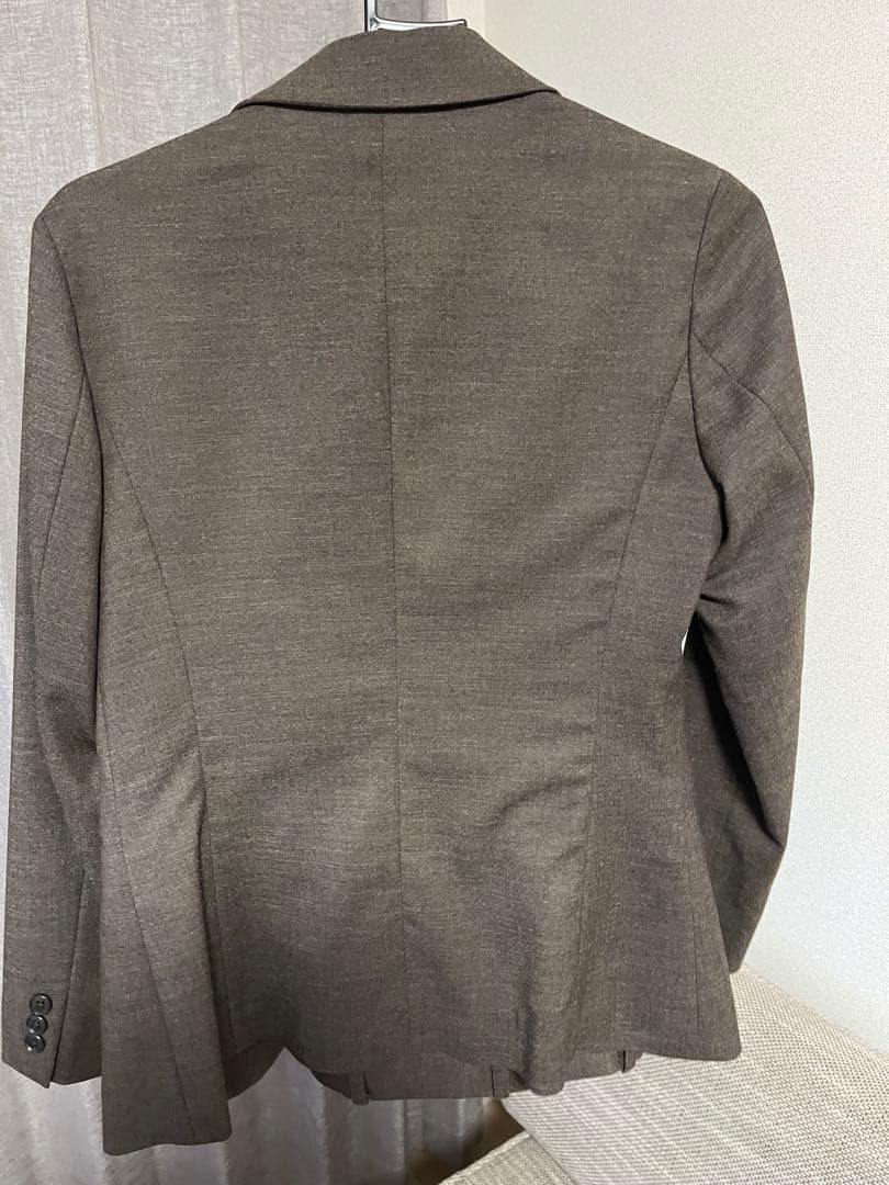 スーツセレクト チャコールブラウン 上下S