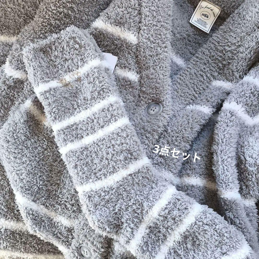 新品未使用 ジェラートピケ ルームウェア上下靴下3点セット2023 福袋B