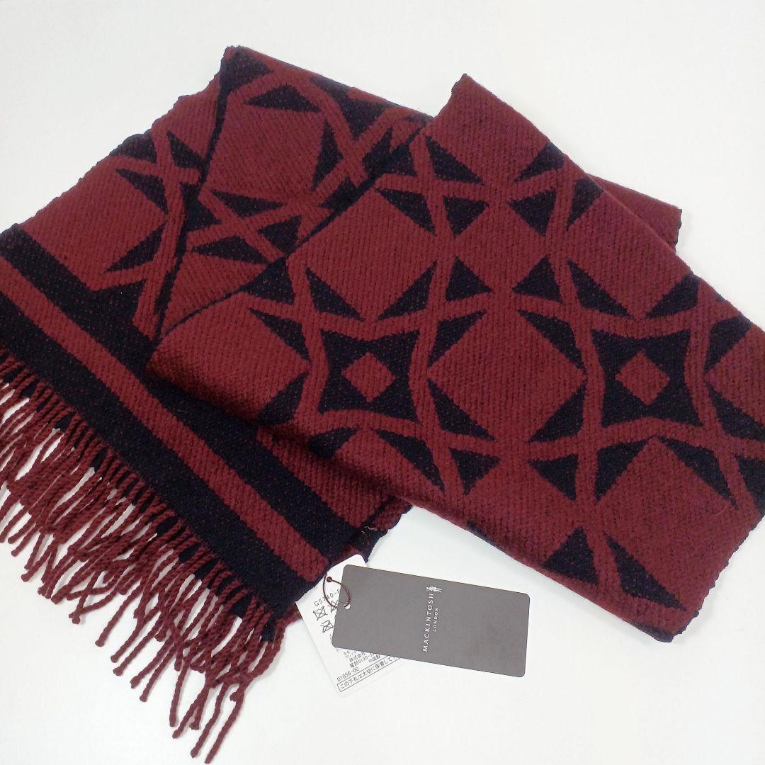未使用タグ付き★MACKINTOSH アンドリューカシミアマフラー
