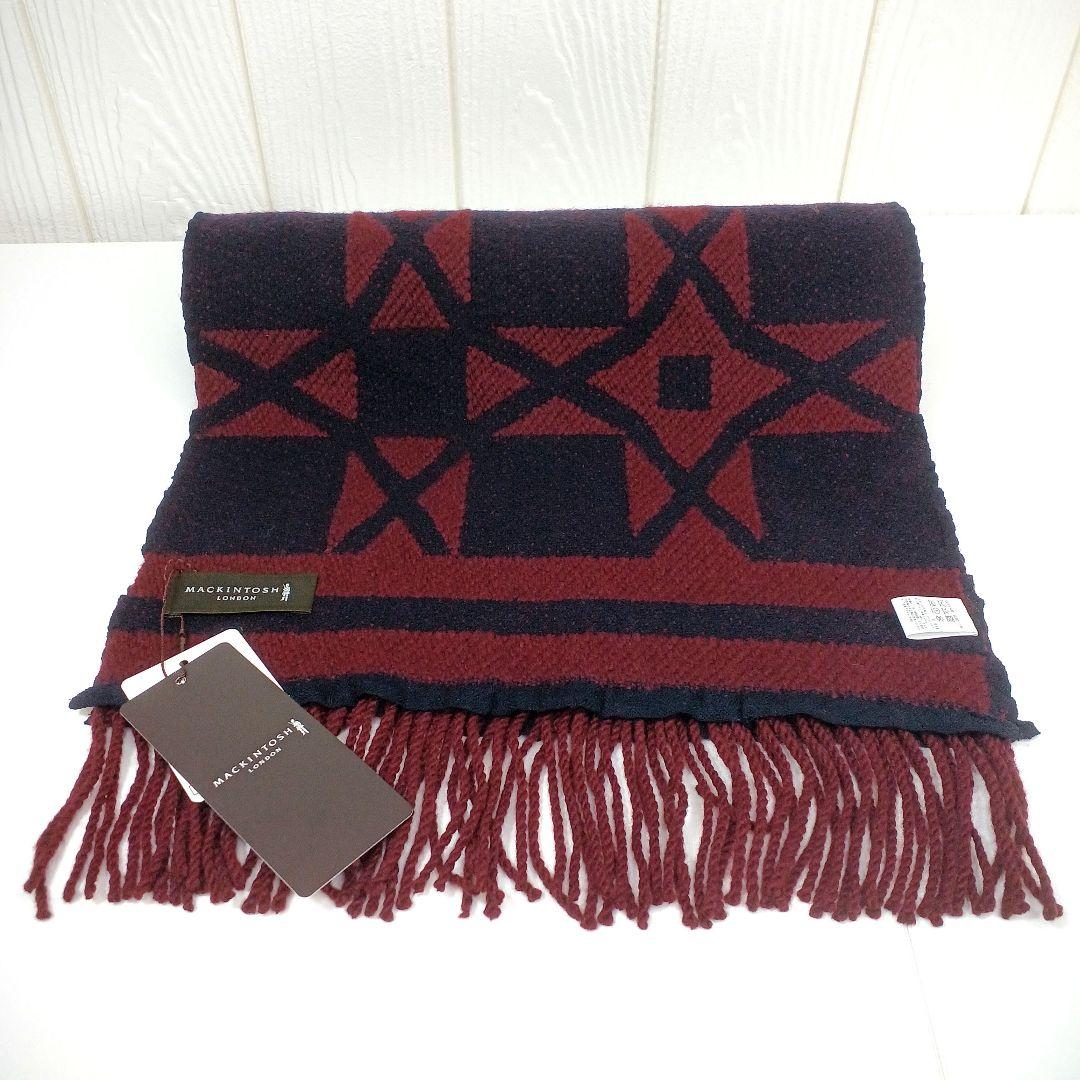 未使用タグ付き★MACKINTOSH アンドリューカシミアマフラー