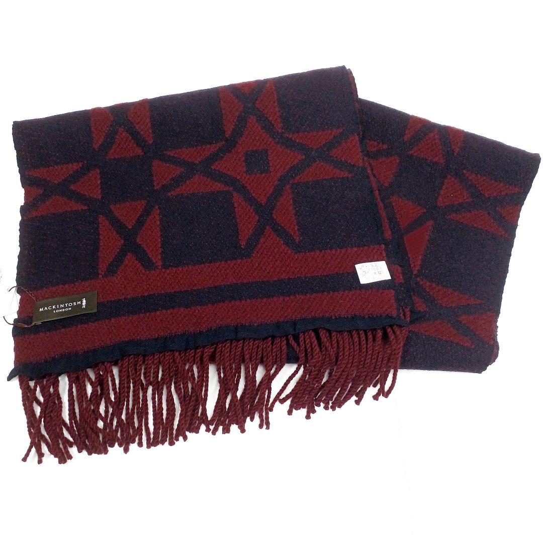 未使用タグ付き★MACKINTOSH アンドリューカシミアマフラー