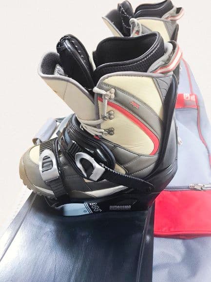 スノーボードフルセット 155cm ブーツ27.5cm ケース付き 即使用可能