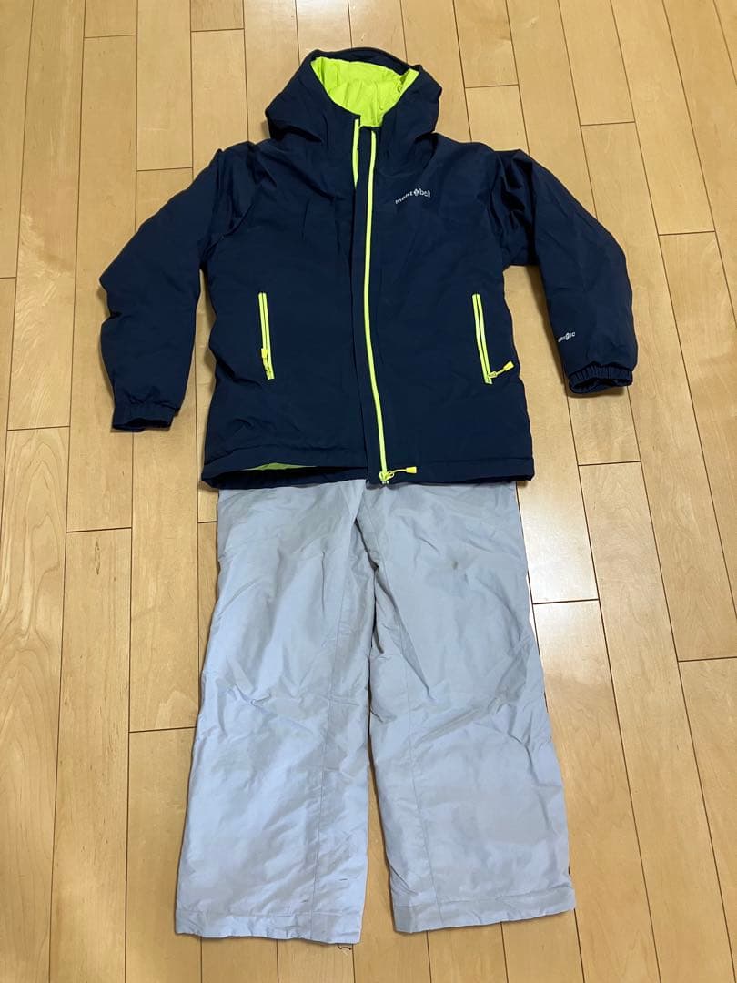 モンベル子ども用スキーウェアセット150cm