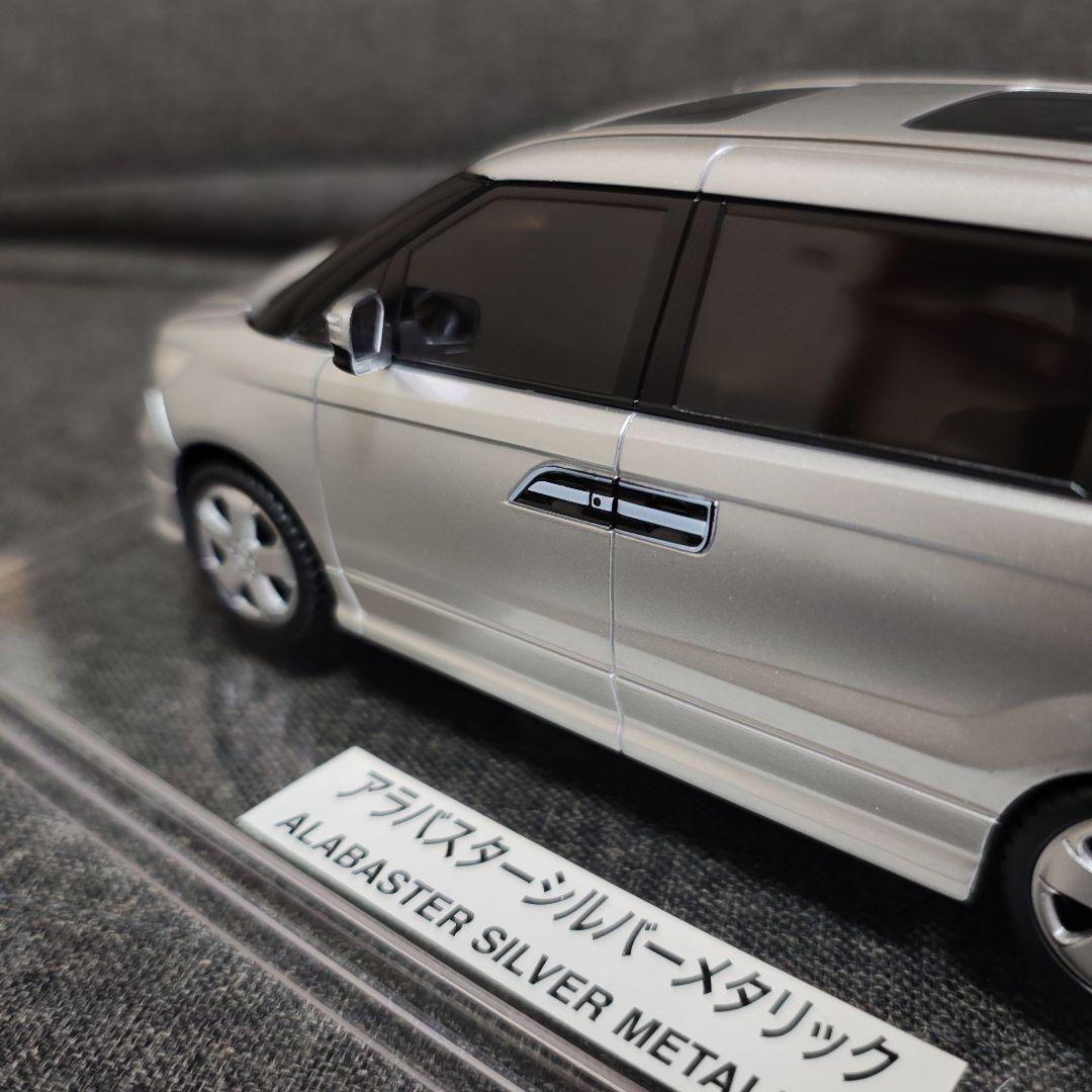 ホンダ エリシオンプレステージ ミニカー カラーサンプル シルバー 非売品 希少