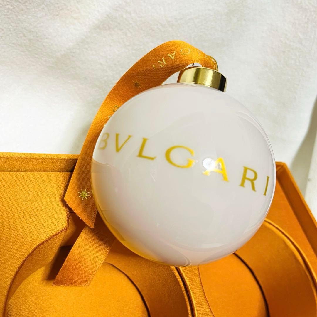 ブルガリ　イヤーズギフト　顧客限定　ガラスオーナメント　3個セット