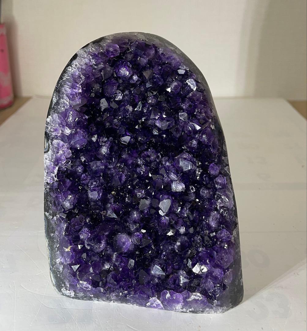 高品質アメジストドーム クリスタル 紫水晶 浄化 パワーストーン 約1.3キロ