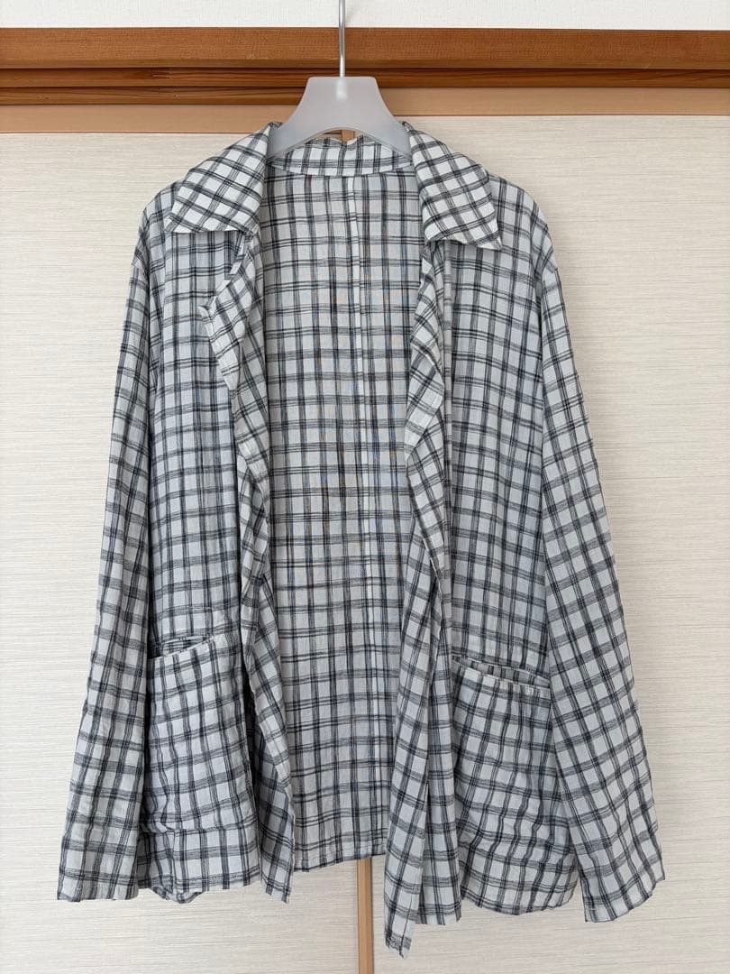 ユウBLACKBIRD toile shirt check サイズ1