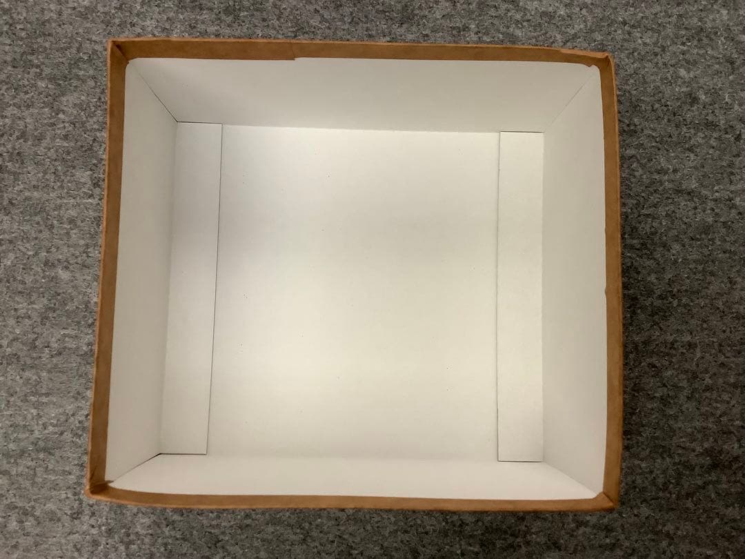 クラフト紙 ギフト箱 茶色　中サイズ、小サイズ　セット