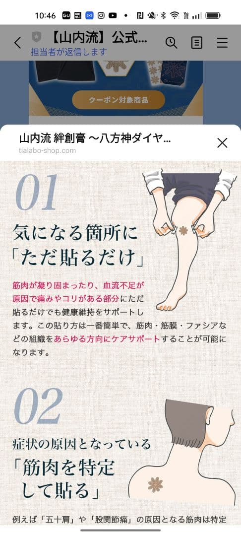 山内流絆創膏 八方神ダイヤテープ