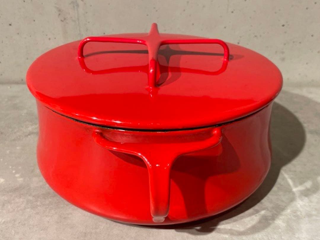 美品ダンスクDANSK コベンスタイル 両手鍋 ホーロー キャセロール 30cm