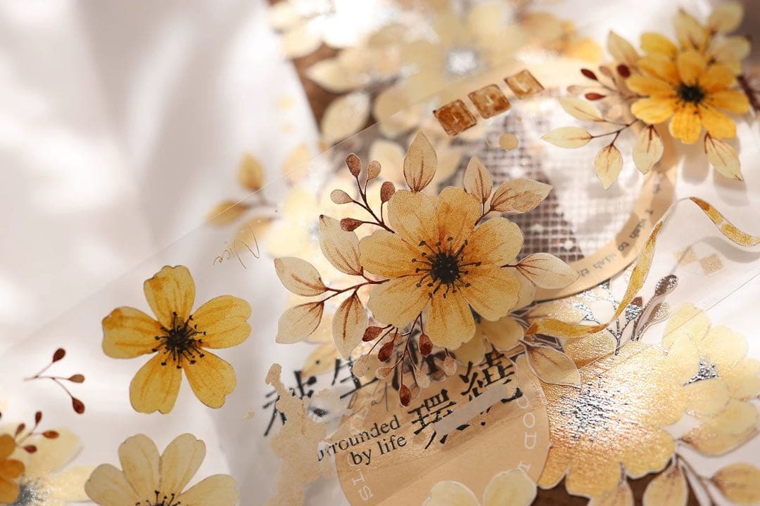 小白家文創《夏日序曲》海外マスキングテープ　マステ 【2519】