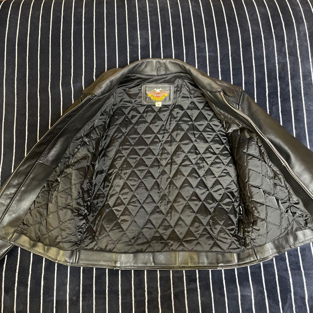 美品 ハーレーダビッドソン ライダースジャケット L相当