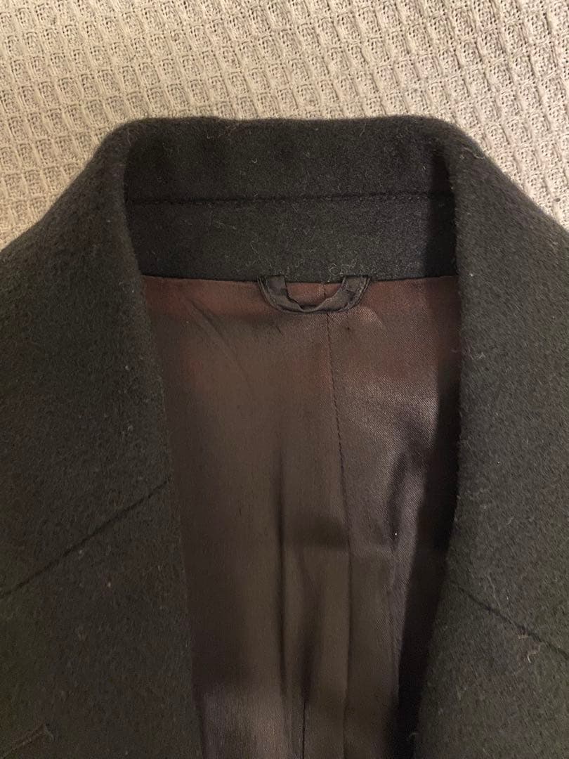 ヘルムートラング　チェスターコート　38 黒