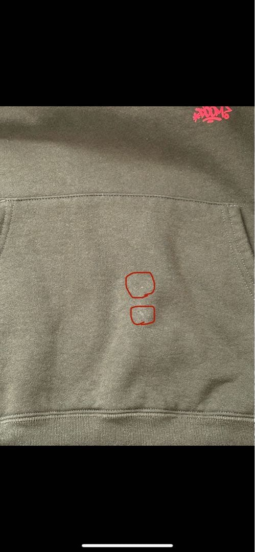 supreme × mf doom パーカー　L