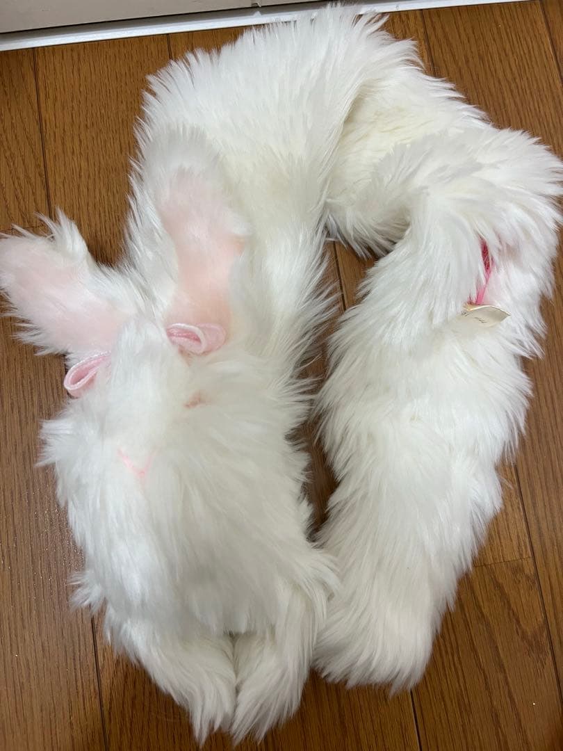 ま*読様 BABY うさぎマフラー&イヤーマフ2個　まとめて