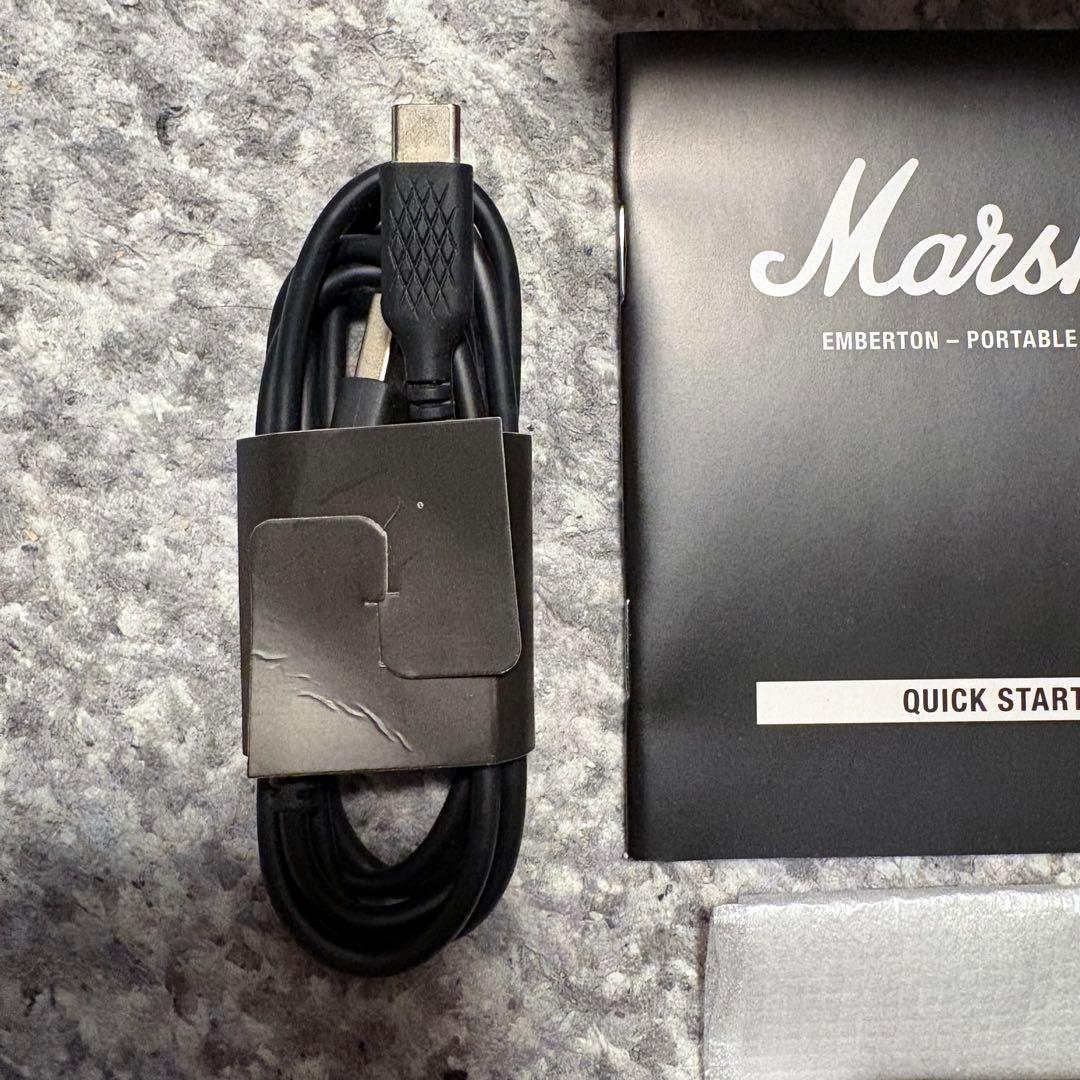 マーシャル Marshall EMBERTON ワイヤレススピーカー ブラック