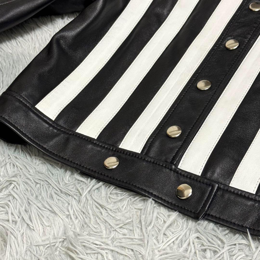 【極希少】courreges クレージュ レザージャケット Y2K フランス製
