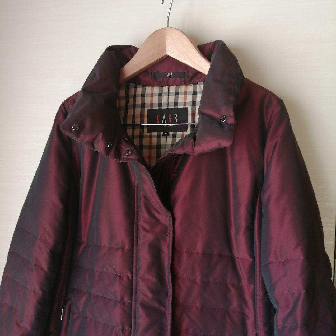ひ*ん様 DAKS　ダウンコート　フード付き　美品　S　M 　ダックス