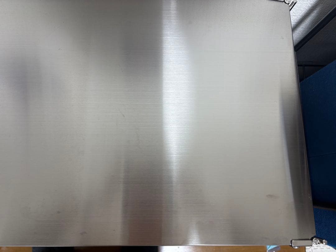 【しんや】無印良品 ステンレスユニットシェルフ ワイド小