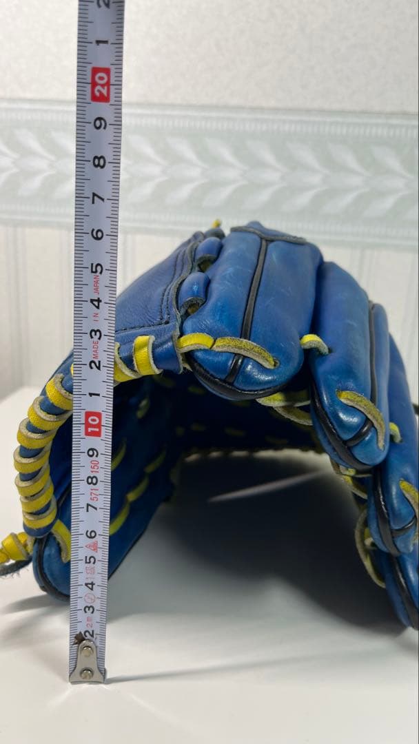 Mizuno ミズノ 投手用グローブ 軟式グローブ 青