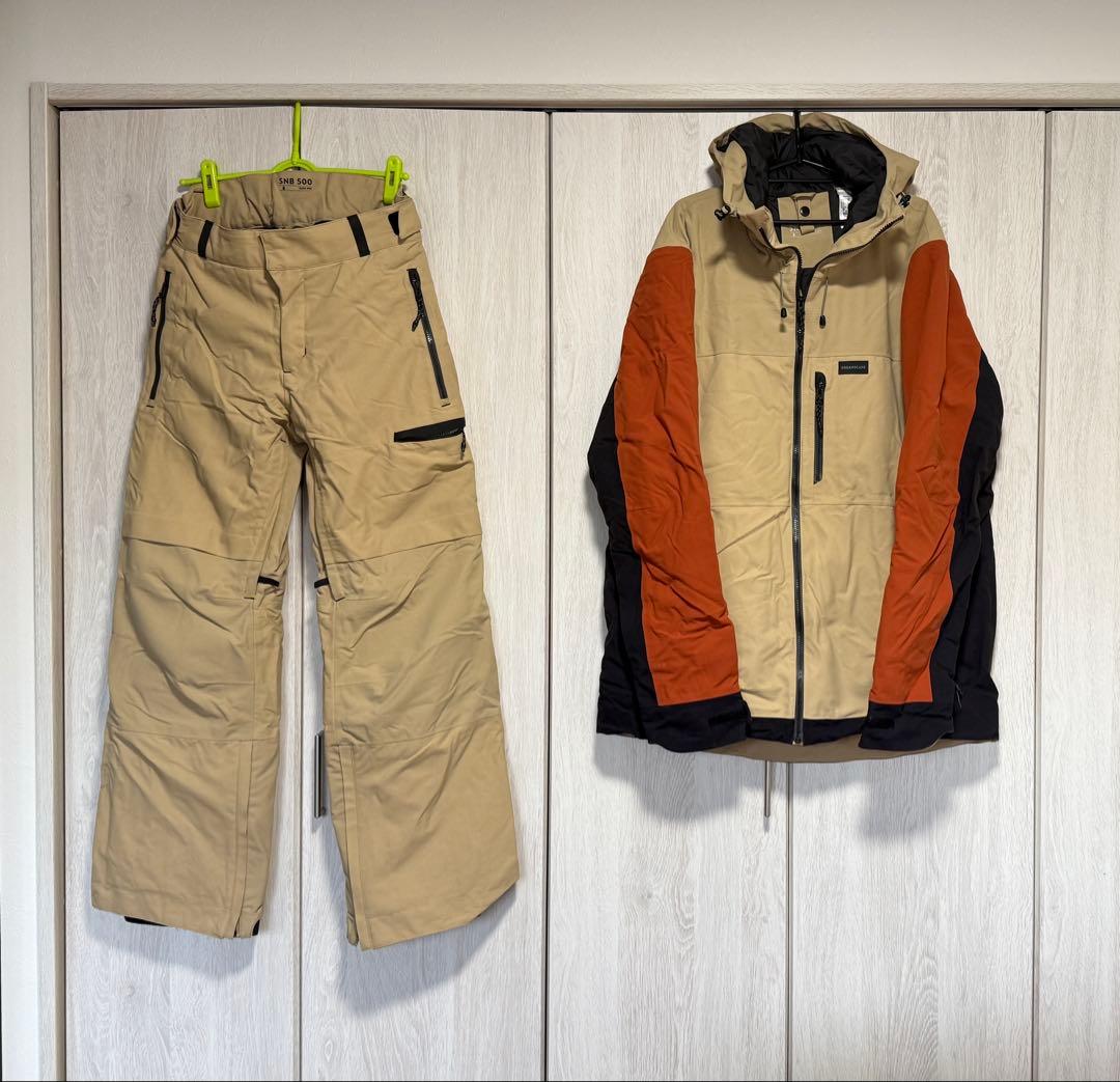 メンズ上下セット　デカトロン　ドリームスケープ　スキー　スノーボードウェア