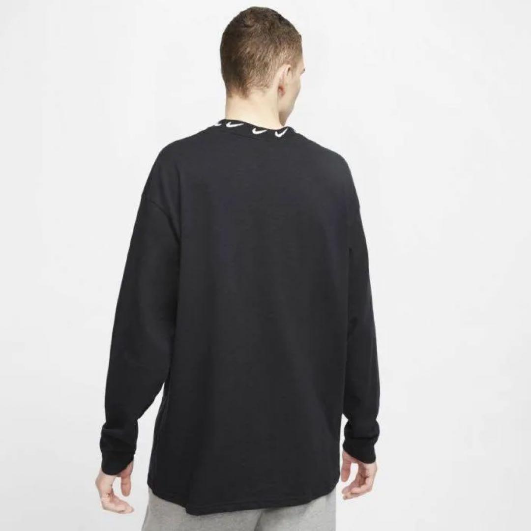 NIKE × STUSSY 長袖カットソー XL ブラック