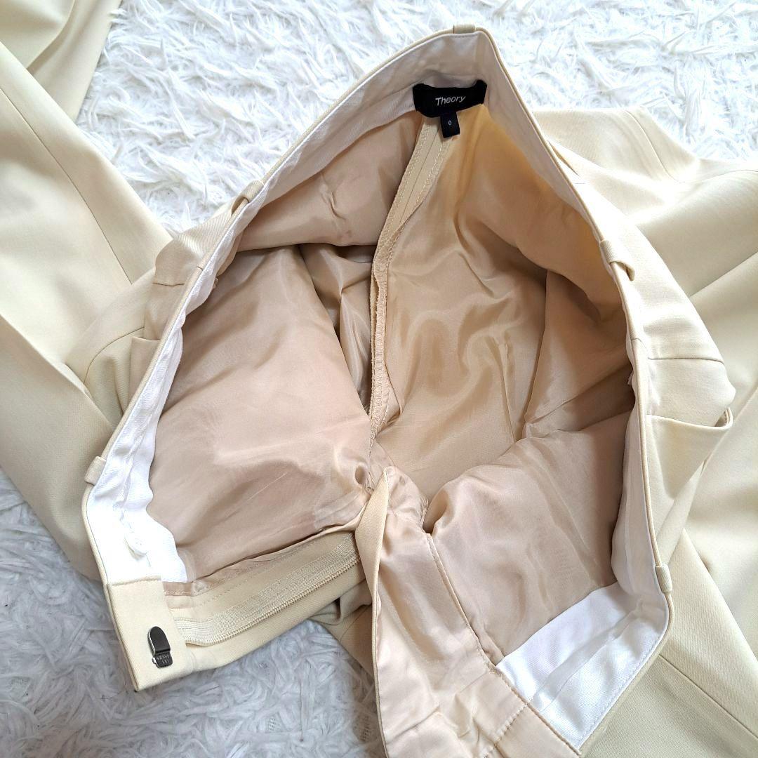 【美品】【Theory】ダブルテーラードジャケット　セットアップ　パンツスーツ
