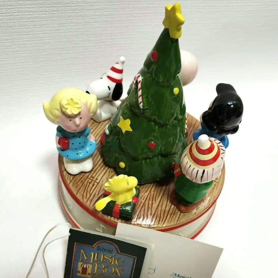 レア！ビンテージ スヌーピー オルゴールSchmid PEANUTS 1984年