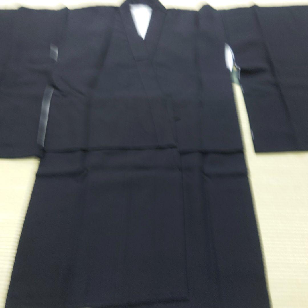 別誂男児黒紋付正絹袷着物・羽織・長襦袢・袴・小物セット