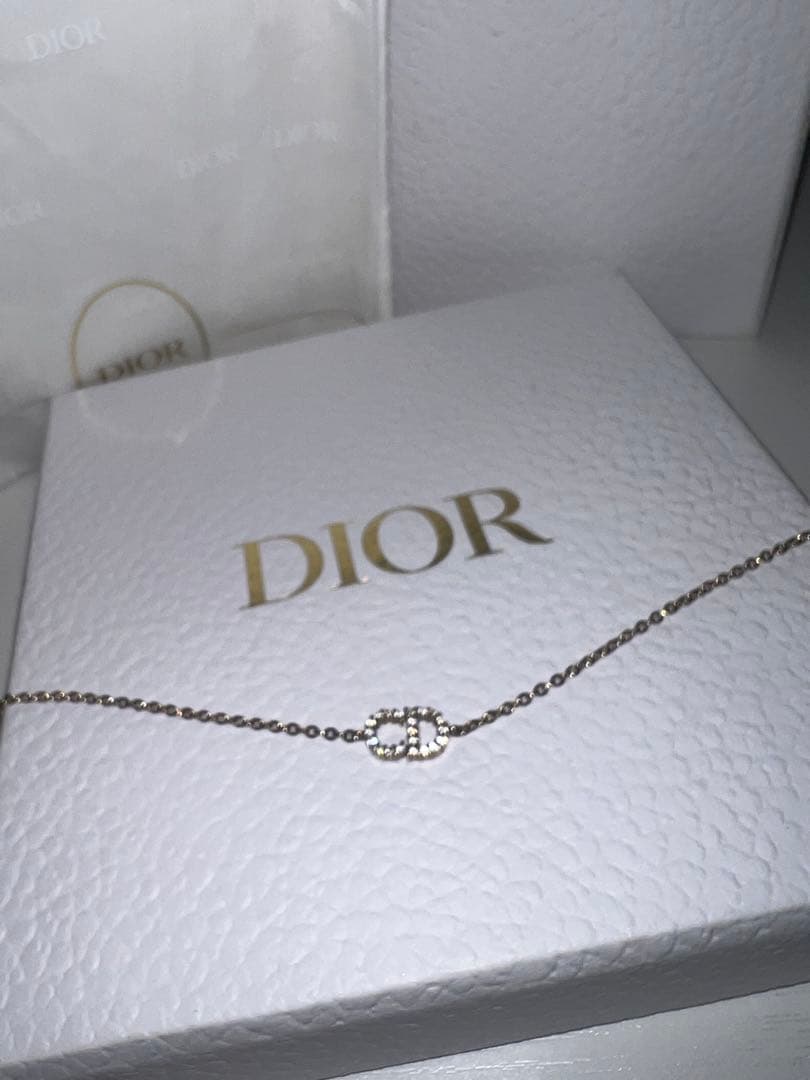 本日お値下げ済みです。Dior Petit CD ブレスレット ゴールド