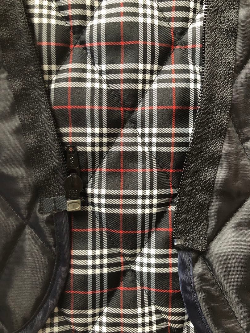 ブラックレーベルクレストブリッジライダースジャケット＆ベストラビットファー3点