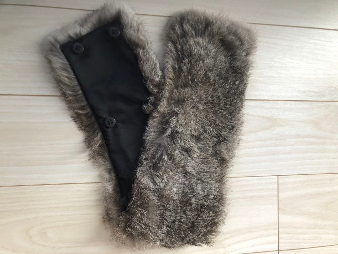 ブラックレーベルクレストブリッジライダースジャケット＆ベストラビットファー3点