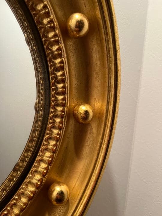 アメリカンフェデラルスタイル　鏡　高級　インテリア　彫刻　ラグジュアリー　雑貨