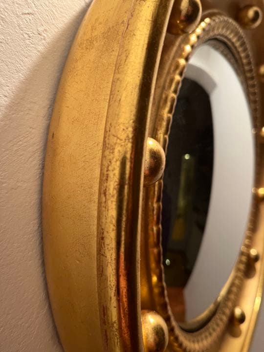 アメリカンフェデラルスタイル　鏡　高級　インテリア　彫刻　ラグジュアリー　雑貨