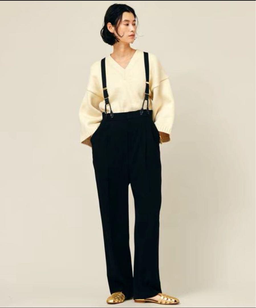 Curensology サスペンダーパンツ