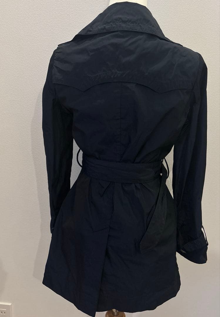 MONCLER ネイビースプリングコート size 0