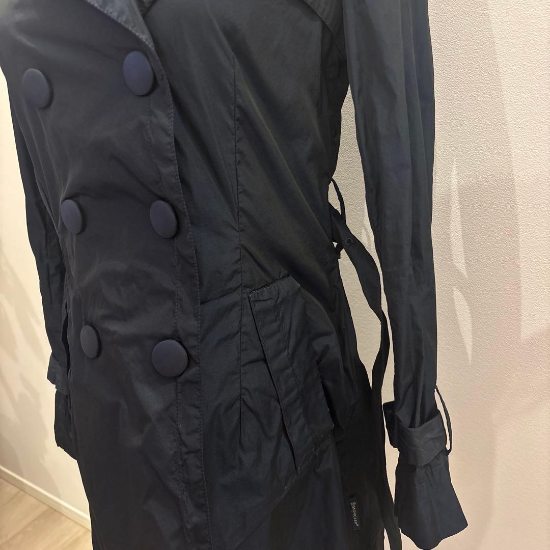 MONCLER ネイビースプリングコート size 0