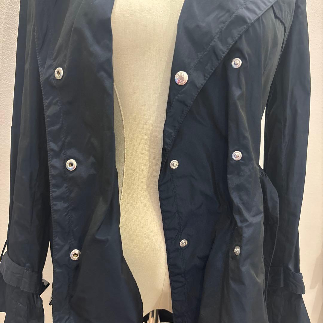 MONCLER ネイビースプリングコート size 0
